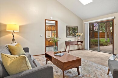 Family Room with skylight