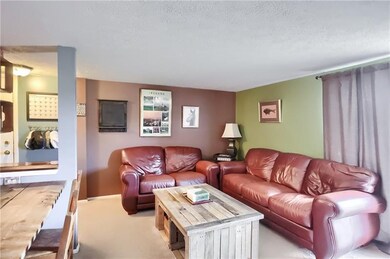 Spacious and bright family room.