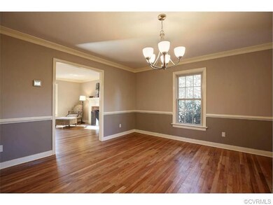 Dining Room that opens to Living Room and to Kitch
