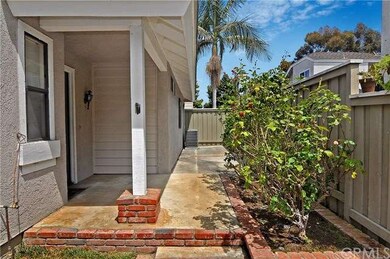 A nice side yard & fence separates you from your n