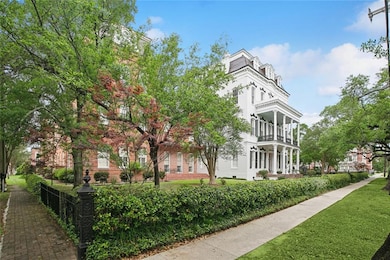Fully gated with lush landscaping.