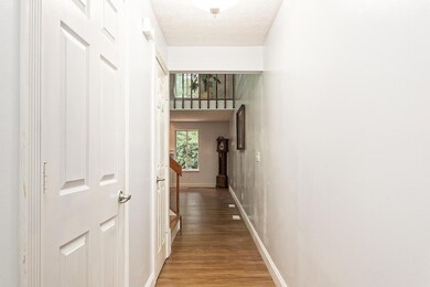 Front entry with half bath to the left