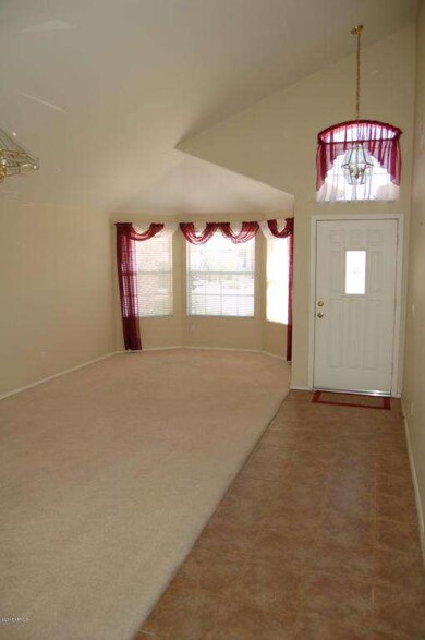 Entry Way & Living Room