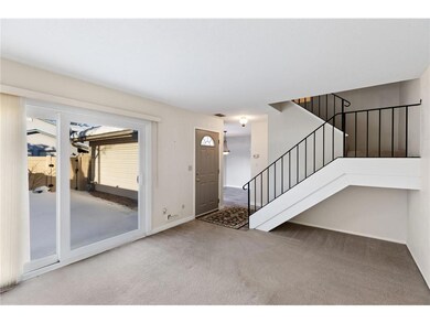 Access from the living room to private, gated, pat