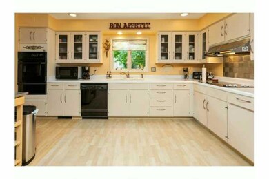 Kitchen. Cabinets have new hardware & new glass in