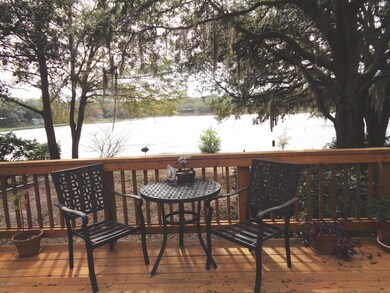 lakeside deck
