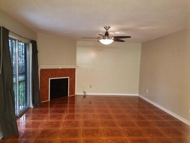 Family Room with wood burning fireplace.