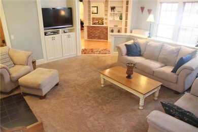 Another view of living room, notice the detailed m