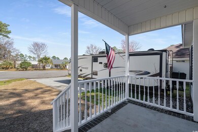 Exterior space featuring a residential view