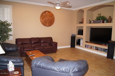 Great Room with Media Niche and S.S.