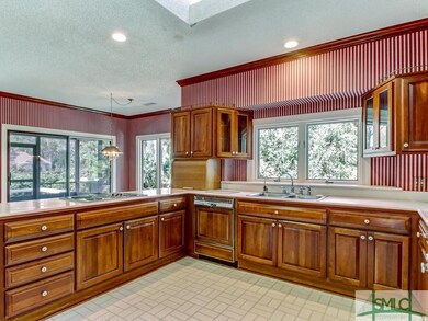 The Kitchen has a great amount of natural light.