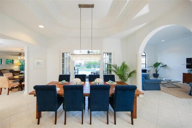 formal dining area