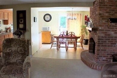 View from Living room into Dining area.....sliding