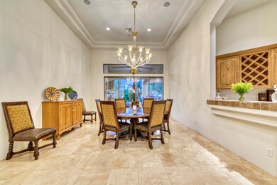 Dining Room at Twilight
