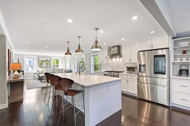 Quartz countertops, smart refrigerator, classic wh