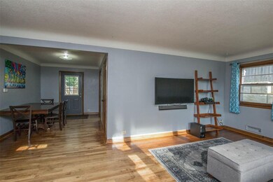 Quaint Dining Area with wood floors