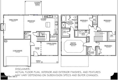 Floor Plan for Lot 357
