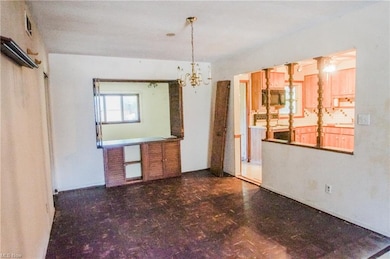 View from front door in Living Room looking throug