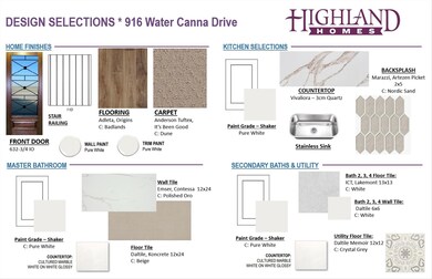 Design Selections 916 Water Canna Drive