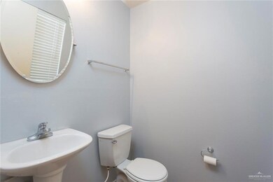 half bathroom on the 1st bedroom