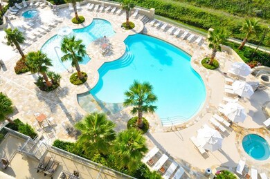 Palisade Palms Pool Deck includes 2 heated pools,