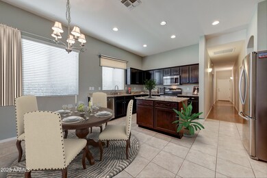 Casual Dining - Kitchen. staged