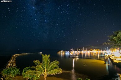 The Milky-Way time-exposure at Ma'alaea Harbor...