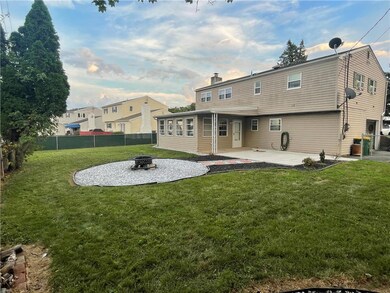 Backyard Fire pit and Patio