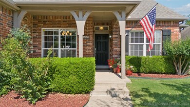 Professionally landscaped with sprinkler system