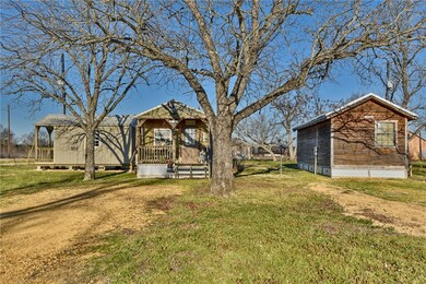 View of yard with a deck