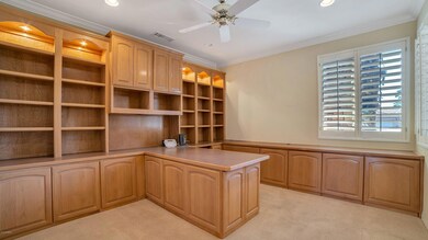 Office/den/library with built-ins