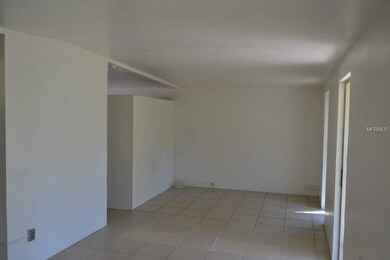 Front room showing bedroom partition which is move