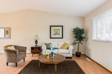 Upclose View of Living Room area