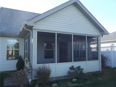Screened in porch
