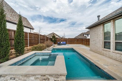 Huge spa and gorgeous pool!