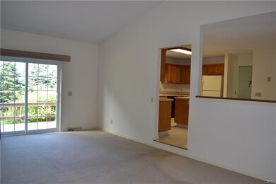 Another view of the family room illustrates its cl