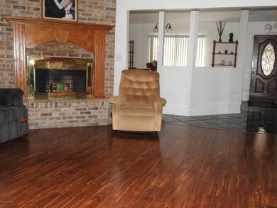 Wood Burning Fireplace