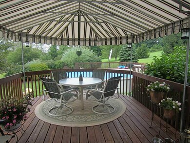 Patio/Deck. Spectacular deck for entertaining over