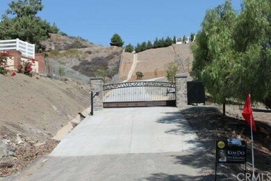 Go thru gate, follow sign, go on dirt road to see 