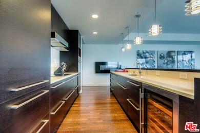 Poliform kitchen with wine fridge