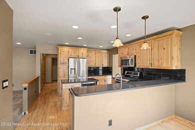 breakfast nook and kitchen