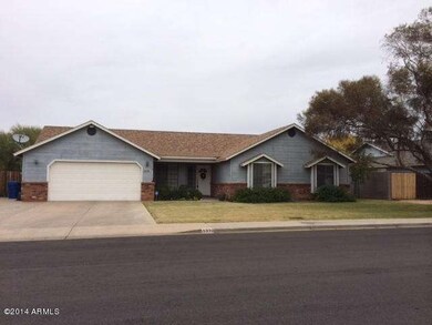 Extra wide garage.