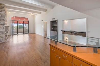 Kitchen into Family Room