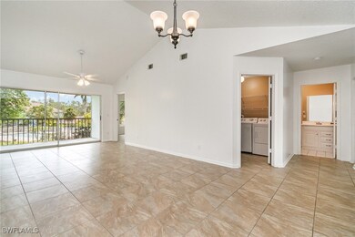Spare room with separate washer and dryer, ceiling