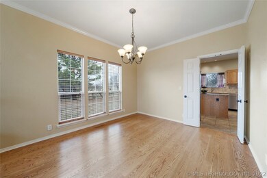 Formal dining room looking toward formal living ro