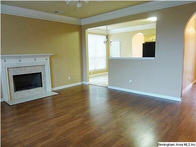From the great room looking to the kitchen
