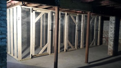 storage cages in bsmt