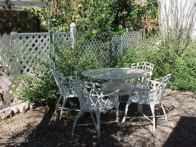 West side yard