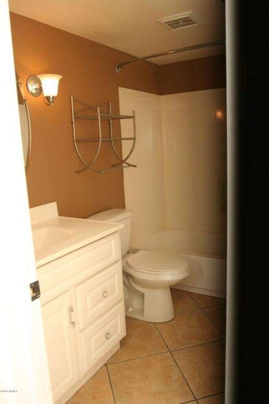 Brown master bath