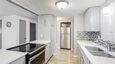 Great updated kitchen with plenty of storage space
